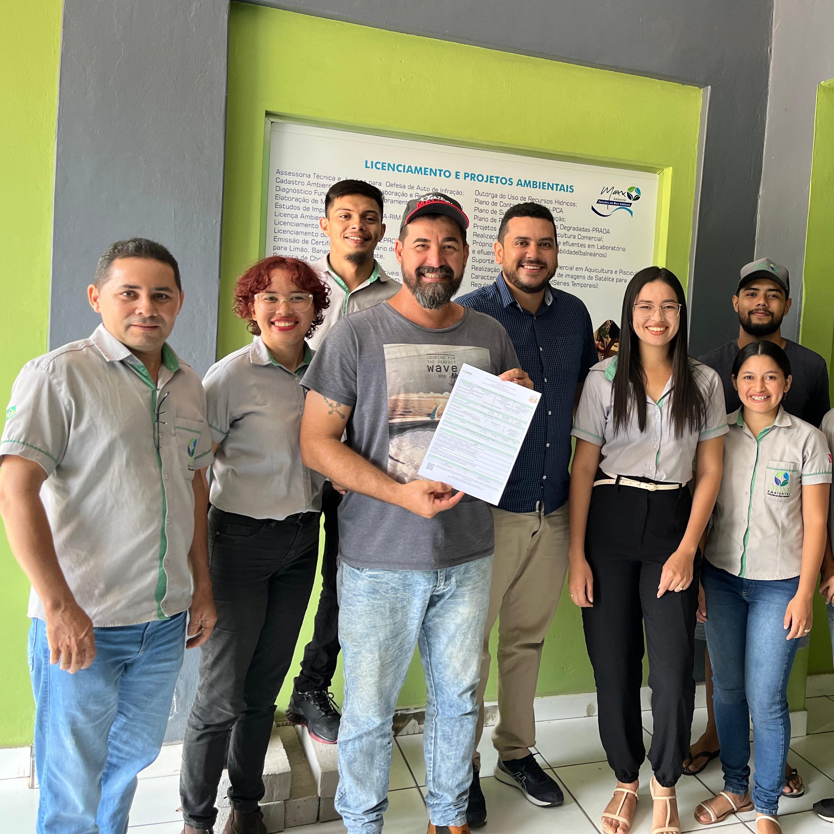 Entrega da primeira Autorização de Supressão de Vegetação Secundária emitida via Sinaflor pela SEMMA de Monte Alegre